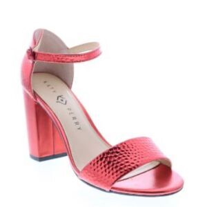 NWOT Katy Perry The Liz Women’s Red Sandals size 6.5.